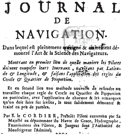 En-tête du journal