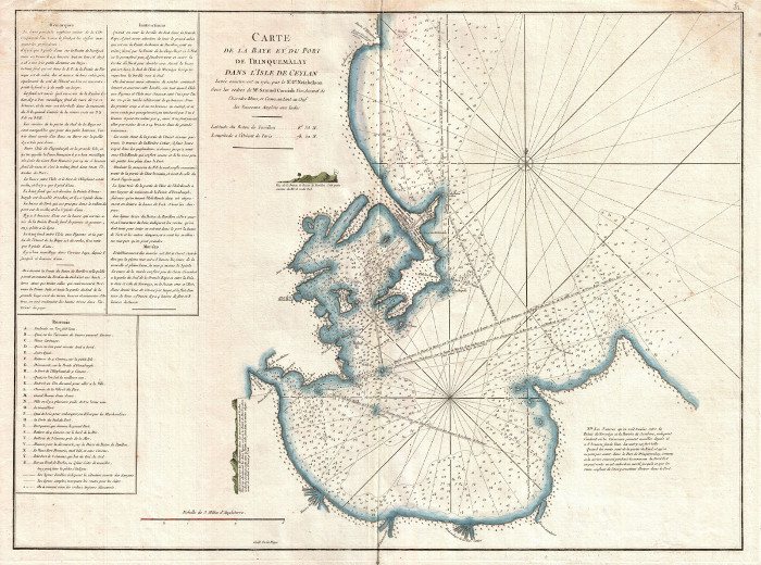 Carte marquée de points de sonde
