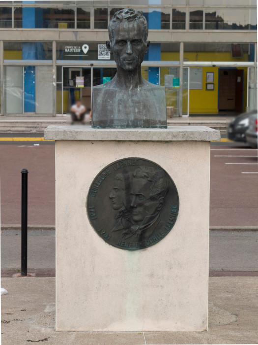 Guillaume et Renné Leënnec (médaillon)