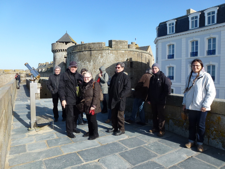 Sur les remparts