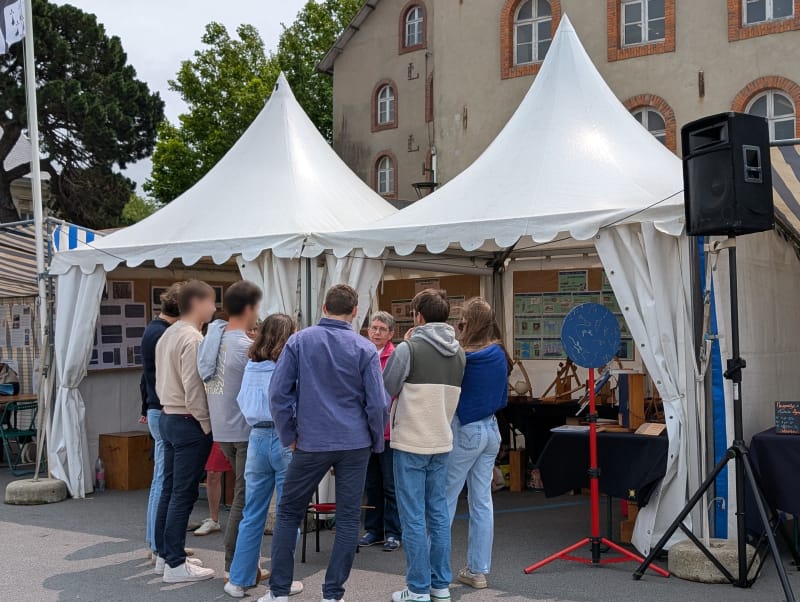 Vue générale du stand