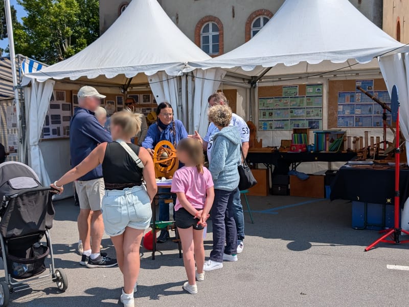 Vue générale du stand