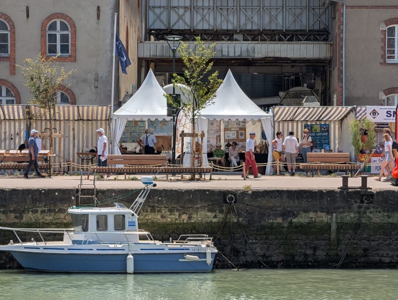 Vue générale du stand
